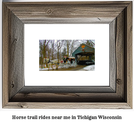 horse trail rides near me in Tichigan, Wisconsin